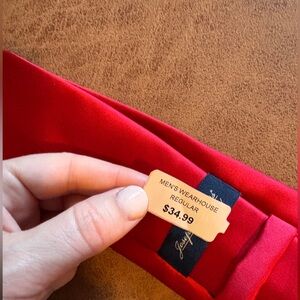Men’s Wearhouse Tie Red
